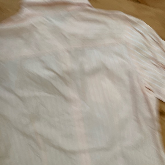 WEEKEND Pink Striped Cotton Button Down - Picture 7 of 8